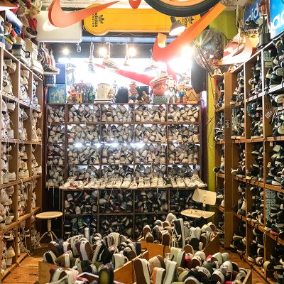 sneaker Room with tons of sneakers
